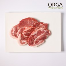 ORGA 올가 산지직송 무항생제 제주흑돼지 목심 400g, ORGA 올가 산지직송 무항생제 제주흑돼지 목심 400