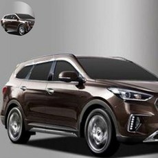 맥스크루즈 크롬 자동차썬바이저 6P 차량용창문햇빗가리게, 진흥 맥스크루즈(GSF)(15~) (6P) D642