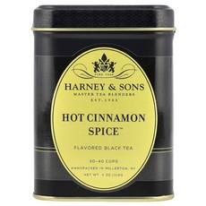 Harney & Sons 홍차 Hot Cinnamon Spice™ 112g(4oz) Sons (하니앤손스), 1개, 112g