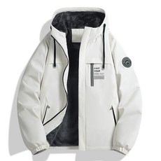 【台灣出貨】加絨加厚保暖外套 刷毛外套男 防風防水登山外套 滑雪服 夾克外套男 連帽外套 休閒夾克衝鋒外套 冬天外套