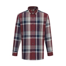 DAKS SHIRTS 코튼혼방 빅체크 셔츠 레드 DKA2SHCL441R1 119181