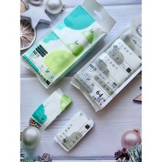 宏瑋 迷你濕紙巾, 1個, 宏瑋 隨身型濕紙巾8抽×8包 綠色款