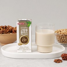 삼육두유 호두아몬드 고칼슘 플러스 두유, 190ml, 24개