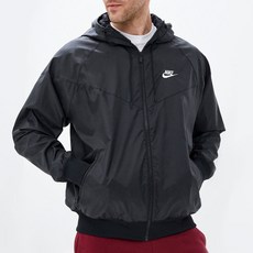 NIKE Windrunner風衣梭織連帽外套黑色+贈品（時尚面具）