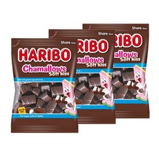 하리보 샤멜로우 소프트 키스 200g, 3개