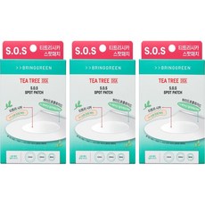 브링그린 티트리 시카 스팟 패치 (75매+25매), 3개
