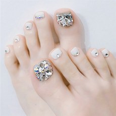 잇템샵 붙이는 네일아트 패디큐어 패디팁 인조발톱, 1개, 125.베네피