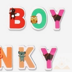 [아리아띠] 대문자 학습용자석 교육용자석 안전자석 영어자석