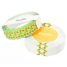 【莫莫日貨】日本製 Pavilio 蕾絲 軋型 PP膠帶 - 顛簸 黃 73188 手作裝飾必備, 1個