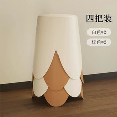 원형 플라스틱 보조 스툴 다용도 의자, U01KSQK4ZJDBD18NZZ8NNYG509-015, 1개, O. 무시