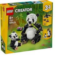 LEGO Creator 3in1系列 野生動物 熊貓家庭 31165, 1組, 混色