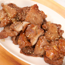 뼈없는 순살 한입 돼지갈비 대용량, 1개, 1kg