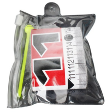 싸파 휴대용 피싱 줄자 120, 화이트 + 레드, 1개