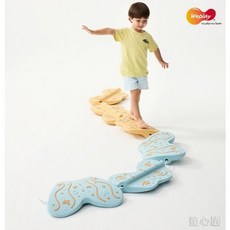 Weplay 舞蝶步道 蝴蝶造型平衡遊戲，蹺蹺板搖擺模式，訓練平衡感與協調性, 1個
