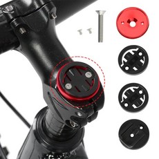 Garmin Edge Bryton Cateye 용 자전거 컴퓨터 스템 탑 캡 마운트 홀더 스톱워치 속도계 헤드셋 브래킷, 04 파란
