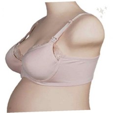 원터치 수유 브라 임산부 전용 레이스 디테일 편안한 착용감 가정용 속옷 일상복