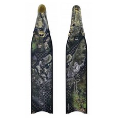 義大利C4 HD CamoMed CamoBlack T700碳纖長蛙鞋 漁獵自由潛水專業長蛙, CamoMed 硬度30,38/39, 38/39