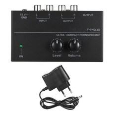 앰프 AMP LP 비닐 턴테이블용 포노 레벨 볼륨 제어 PP500 신제품, EU PP500, 1) EU-PP500