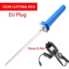 전기 폼 폴리스티렌 절단기 폼 커터 펜 휴대용 스티로폼 커터 DIY 절단 도구 15W 110V 240V, 15cm EU Plug, 1개