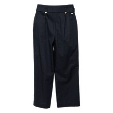 바버 엘시 벨트 플리츠 팬츠