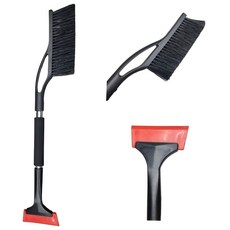 기스걱정없는 더 길어진 우레탄 차량눈제거브러쉬 성에제거브러쉬, 1개