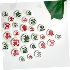 중국장기 게임말 흰색 원형 한자 표기 실내 보드게임 레저용품, 1개, 고급장기알(특)(사각)