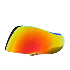 ZQIYDYP Neotec 2 헬멧 바이저 교체품 CNS-3 렌즈 UV 보호 페이스 쉴드 SHOEI Neotec2와 호환 (투명), Revo Deep Red- Day Use