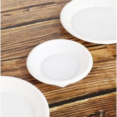 일회용 접시 10개입 10cm 일회용접시