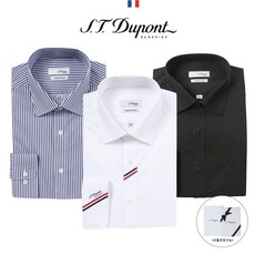 [백화점 정품] 에스티듀퐁 듀퐁셔츠 긴팔 시그니처라인 스판 와이셔츠 슬림핏일반핏(선물포장가능)