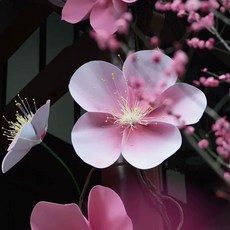 대형 조화 장식 세트 꽃 모형 포토존 인테리어용 양귀비, 스타일 A 70cm