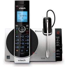 DECT 60 헤드셋 블루투스 휴대폰 연결 발신자 ID통화 대기 핸드셋 인터콤 000명의 이름 및 번호 전화번호부 DS6772 실버블랙, Handset + Headset, Handset + Headset