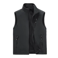 봄가을 야외 등산 캠핑 스포츠 조끼 다용도 통기성 남성 레저