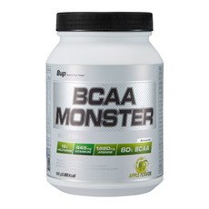 BUP BCAA몬스터 사과맛 류신 아미노산 헬스보충제 BCAA, 500g, 1개