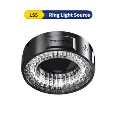 메카닉 LS5 LS6 현미경 링 라이트 편광 84 LED 링 램프 조정 가능한 눈부심 방지 반사 제거 조명 도구