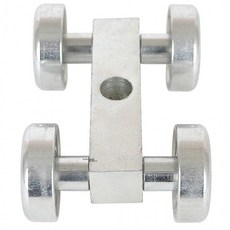 HK캐스터 C형강 4륜 항가 철 HC-11134 / 60mm 항가차 컨베이어 레일 로라 바퀴 도어 행거 롤러 CSRN, 본상품선택, 1개