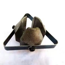 維尼好物 疏通機三角塊 75/80/150型 管道疏通機夾緊塊配件, 75-80-100高溫淬火【普通】