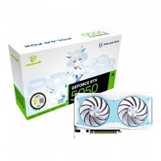 MANLI 지포스 RTX 5050 Polar Fox OC D6 8GB 대원씨티에스