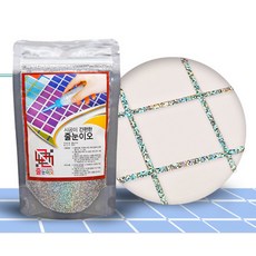 100% 국내생산 초프리미엄줄눈 화장실리모델링 줄눈셀프시공 줄눈이오, 은펄홀로그램 변기(벽면)테두리용, 1개