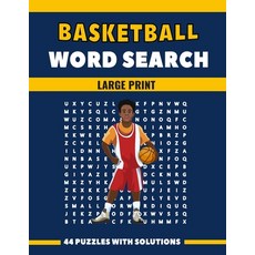 Basketball Word Search Large Print 44 Puzzles With Solutions: The Best Holiday and Christmas Gift Fo... Paperback, Independently Published, English, 9798567286654