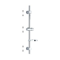 升降沐浴滑桿 附肥皂盤 蓮蓬頭掛座, 詳見包裝