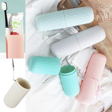 투린 여행용 칫솔케이스 여행용칫솔치약일체형, 그레이, 1개