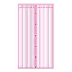 해충 모기 방충망 방문용 자석 문발 90x210 핑크 문커튼 여름문발