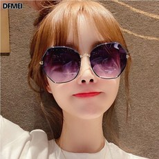 DFMEI 款女士墨鏡 ins網紅同款太陽鏡 街拍快手韓版偏光太陽鏡