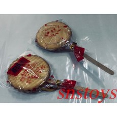 SNS 古早味懷舊零食 麥芽糖餅棒棒糖 (10支/罐), 1個, (20支裝)