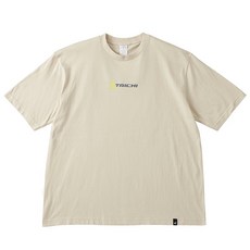 [RS타이치] RSU125 Y2K 오버 사이즈 티셔츠 라이트 베이지, L