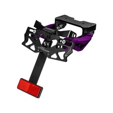 榮銓 Krace 凱銳斯 FORCE 短牌架 車牌上移 CNC短牌架 大牌上移 短牌架, 紫色, 1個