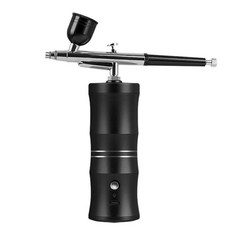 全新升級無線電動噴筆，三段風壓調節，奈米級霧化，適用模型上色、美甲、汽車補漆、彩繪、化妝、蛋糕裝飾, 1個