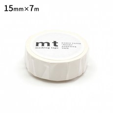 mt 素色系列 和紙膠帶 - 純白, 1個, 數量1