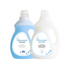 마마앤부 온가족세제 2개 + 베이비플로랄 아기섬유유연제, 2kg, 1개, 2L