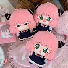 間諜家家酒 10cm 棉花娃娃 阿尼亞 可愛動漫玩偶, 1個, 阿尼亞裸娃哭臉10cm